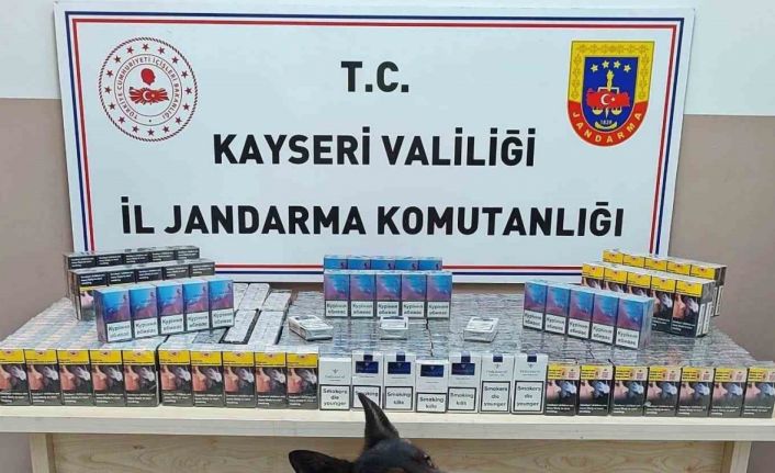 Sigara kaçakçıları jandarmadan kaçamadı