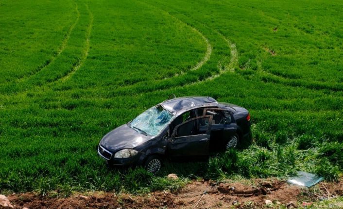 Siirt’te otomobil şarampole yuvarlandı: 5 yaralı