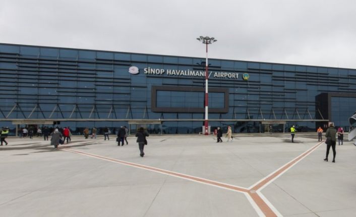 Sinop Havalimanı, mart ayında 22 binden fazla yolcuya hizmet verdi