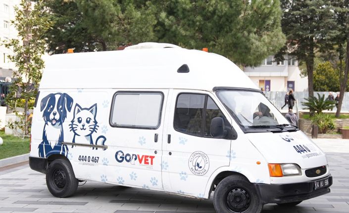 Sokak hayvanları için mobil veteriner