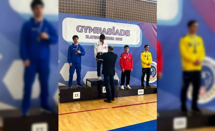 Spor lisesi öğrencisinden büyük başarı