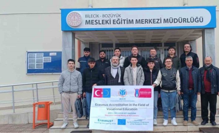 Staj için Almanya’ya gittiler