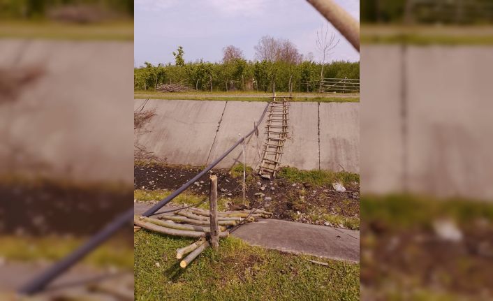 Su kanalı üzerine köprü talebi