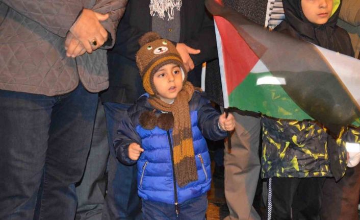 Tatvan’da Gazze’ye destek yürüyüşü düzenlendi