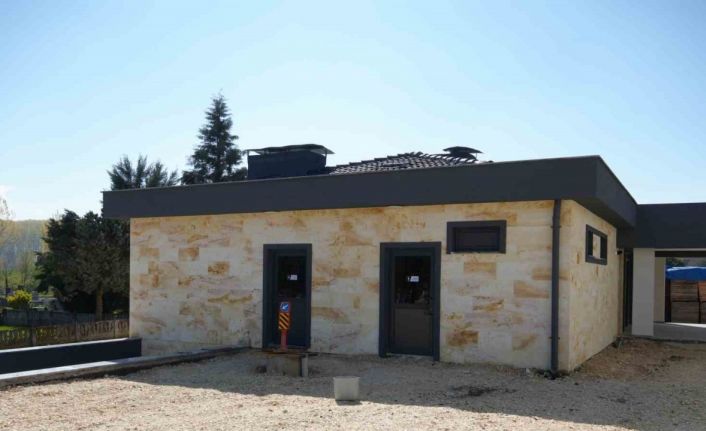 Taziye alanı ve sosyal tesis inşaatı tamamlandı