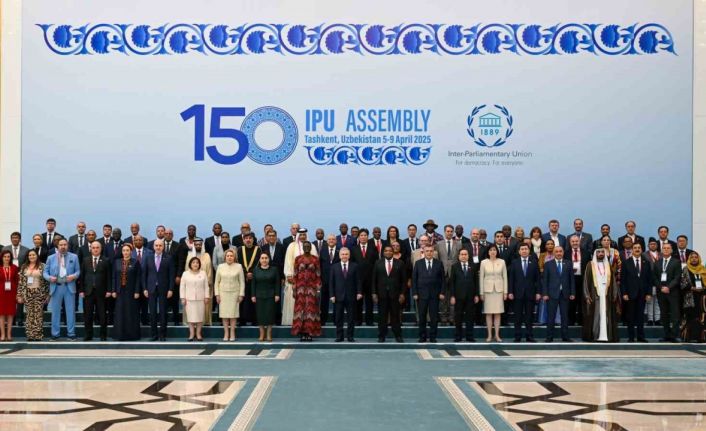 TBMM Başkanı Kurtulmuş, PAB Genel Kurulu aile fotoğrafı çektirdi