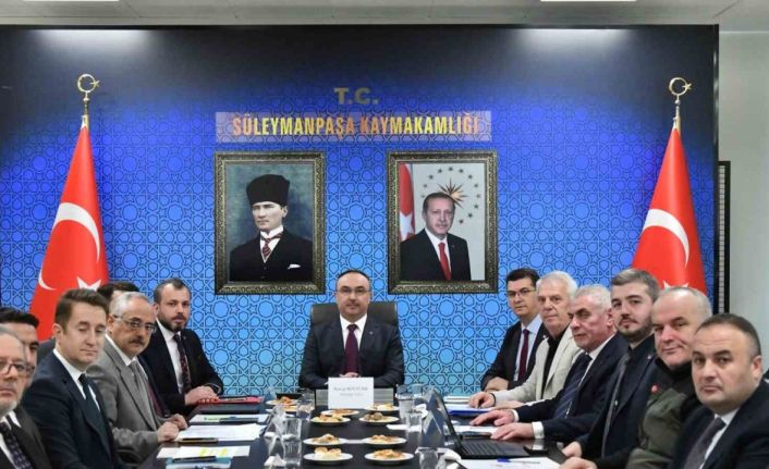 Tekirdağ’da İl Su Kurulu Toplantısı gerçekleştirildi