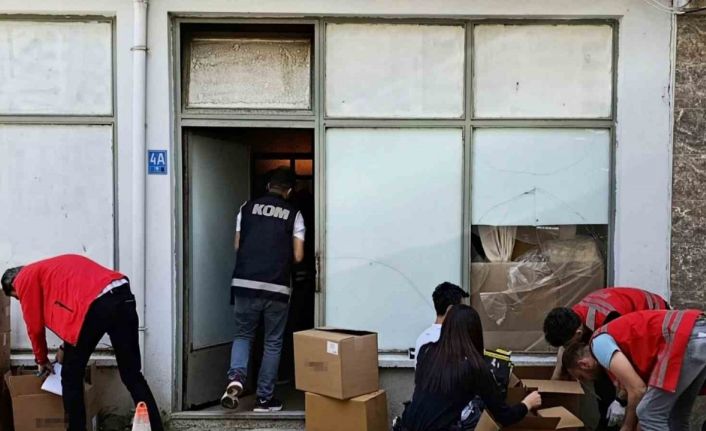 Tekirdağda kaçak tütün operasyonu