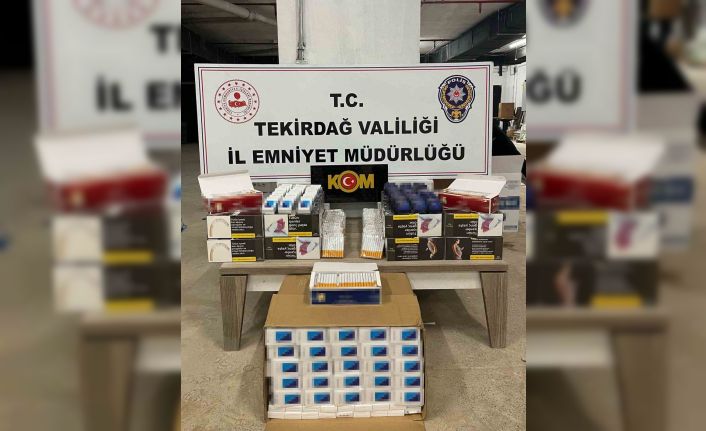 Tekirdağ’da kaçak tütün operasyonu: 1 şüpheliye işlem yapıldı