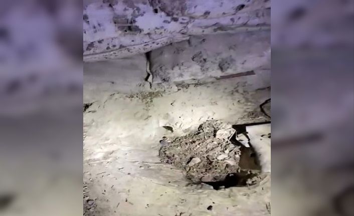 Teröristlerin kullandığı mağara kullanılamaz hale getirildi