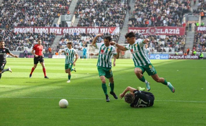 TFF 2. Lig: Elazığspor: 3 - Serik Belediyespor: 1