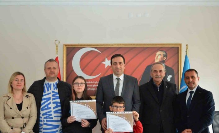 THK Söğüt’e teşekkür belgelerini takdim etti
