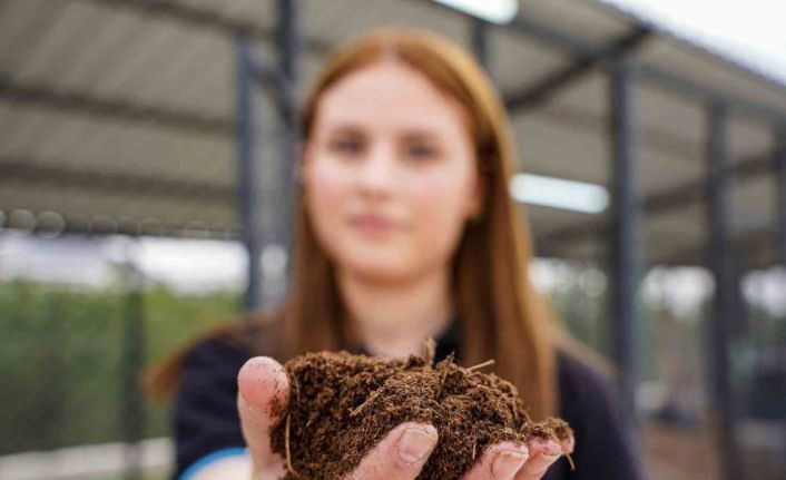 Tokat’ta organik atıklar komposta dönüşüyor