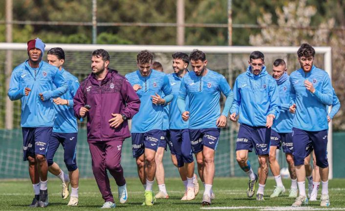 Trabzonspor, Göztepe maçı hazırlıklarını sürdürdü