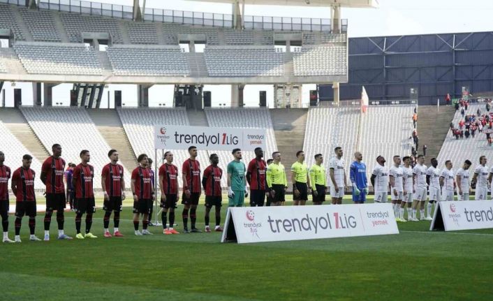 Trendyol 1. Lig: Fatih Karagümrük: 0 - Gençlerbirliği: 0