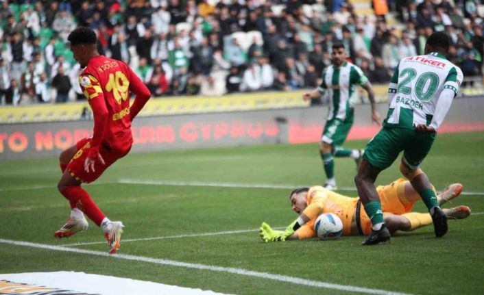 Trendyol Süper Lig: Konyaspor: 1 - Göztepe: 0 (Maç sonucu)