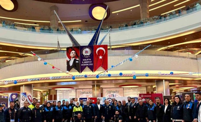 Türk Polis Teşkilatı’nın 180. yılı MalatyaPark AVM’de kutlandı