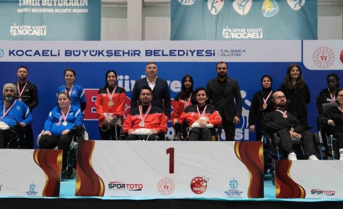 Türkiye Boccia Şampiyonası’nda Kocaeli rüzgarı esti