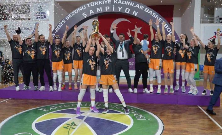 Türkiye Kadınlar Basketbol Ligi’nde şampiyon Ferhatoğlu Edremit Belediyesi Gürespor