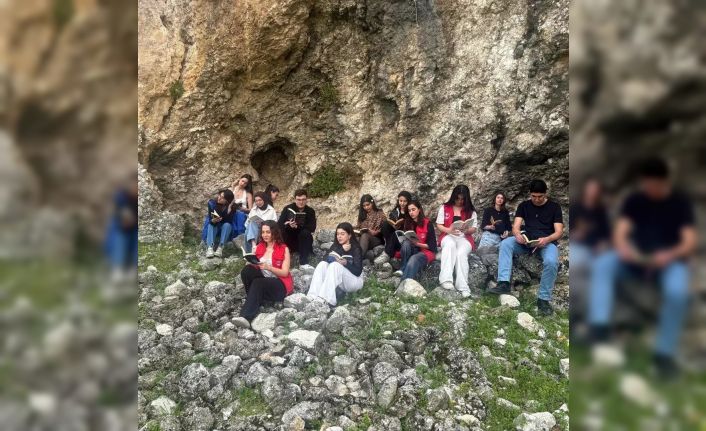 Uluslararası gönüllü gençler, Tlos Antik Kenti’nde tarih ve kitapla buluştu