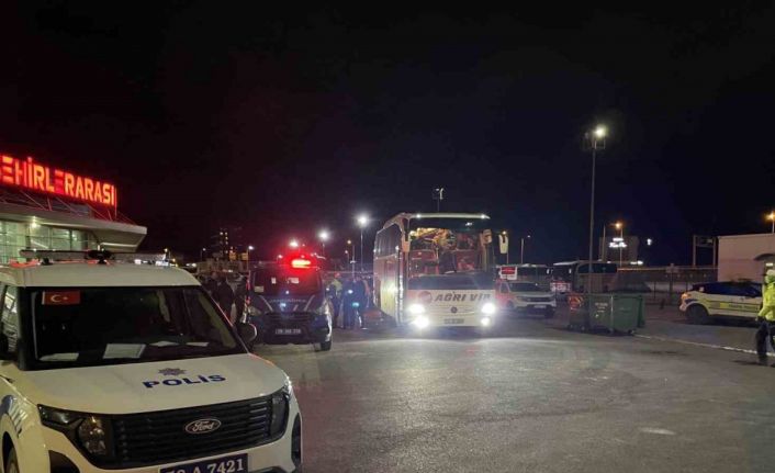 Üzerinden geçti durmadı, otogara giderken kendini ihbar etti