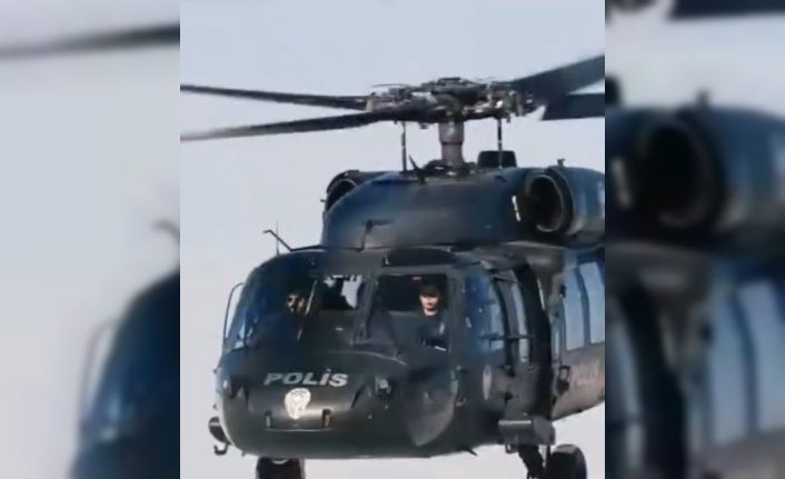 Van’da 2 aylık bebek polis helikopteriyle hastaneye sevk edildi