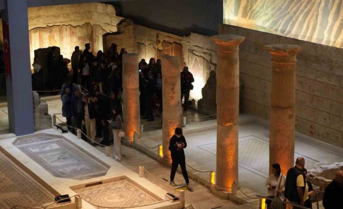 Zeugma Mozaik Müzesi’nde bayram rekoru