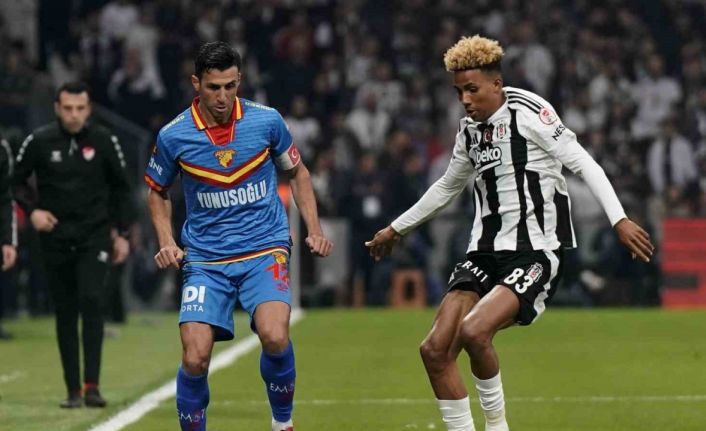 Ziraat Türkiye Kupası: Beşiktaş: 1 - Göztepe: 1 (İlk yarı)