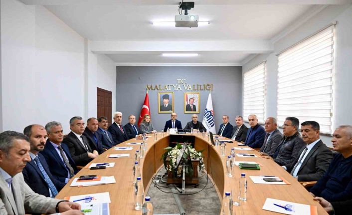 Zirai donun vurduğu Malatya’da kriz masası oluşturuldu