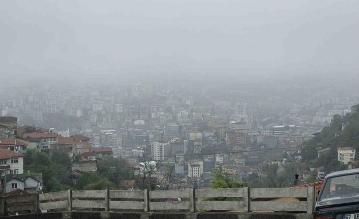 Zonguldak’ta hava sıcaklığı düştü, sis etkili oldu