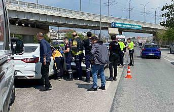 5 aracın karıştığı zincirleme trafik kazasında 3 kişi yaralandı
