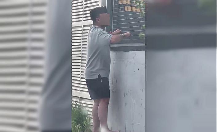 Adanada uyuşturucu etkisindeki bir şahıs kriz geçirdi