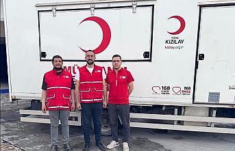 Afyonkarahisar Kızılay ekibi deprem bölgesi için yola çıktı