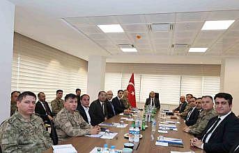 Ağrıda düzensiz göç ve sınır güvenliği masaya yatırıldı