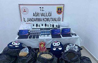 Ağrıda Jandarma ekiplerinden kaçakçılık operasyonu: 4 gözaltı