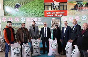 Ağrıda tarım ve hayvancılığa 120 tonluk güç