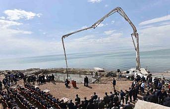 Ahlatta ‘Su Sporları Merkezinin temeli atıldı