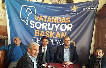 Akyakada vatandaş sordu, başkan cevapladı