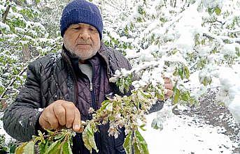 Amasyada kardan 63 köy yolu ulaşıma kapandı