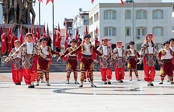 Antalyada 23 Nisan sevinci