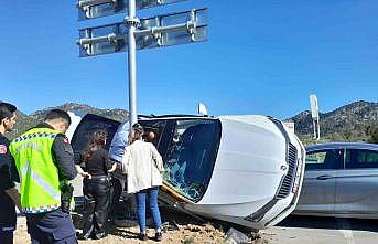 Antalyada trafik kazası: 2 yaralı