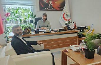 Başhekim Kül, Köyceğiz İlçe Müftülüğü heyetini ağırladı