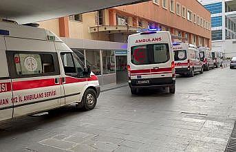 Batmanda merdivenden düşen bir kişi hayatını kaybetti