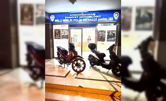 Bekçilerin dikkati sayesinde motosiklet hırsızları yakalandı