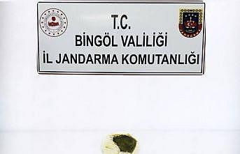 Bingölde jandarmadan uyuşturucu operasyonu