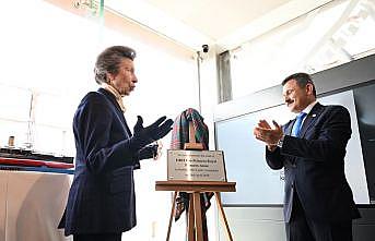 Birleşik Krallık Kraliyet Prensesi Anne, Seddülbahir Kalesini ziyaret etti