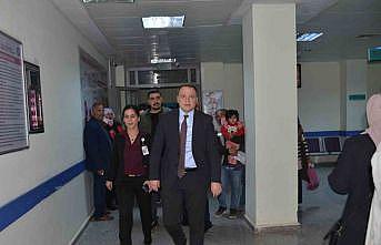 Bulanık İnsan Hakları Kurulu üyeleri hastaneyi ziyaret etti