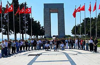 Burhaniyeli öğrencilerin Çanakkale coşkusu
