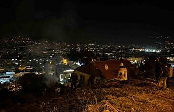 Bursada korkutan odunluk yangını
