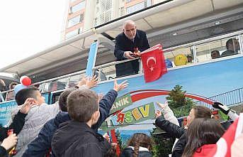 Canikte 23 Nisan coşkusu
